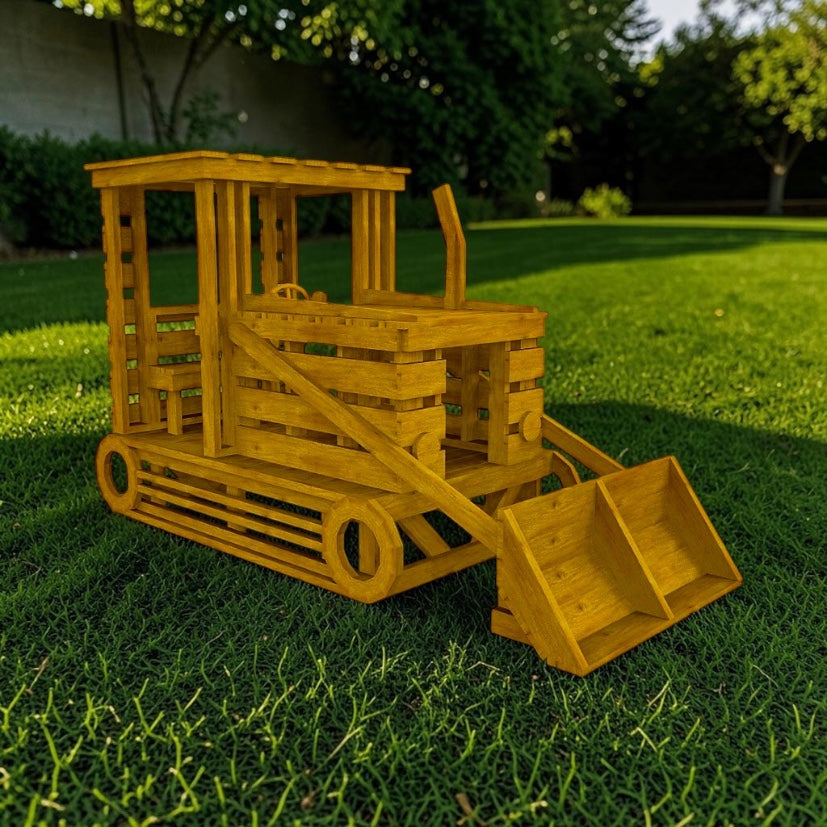 Custom Built Bulldozer (Wooden)