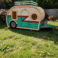Custom built camper playhouse